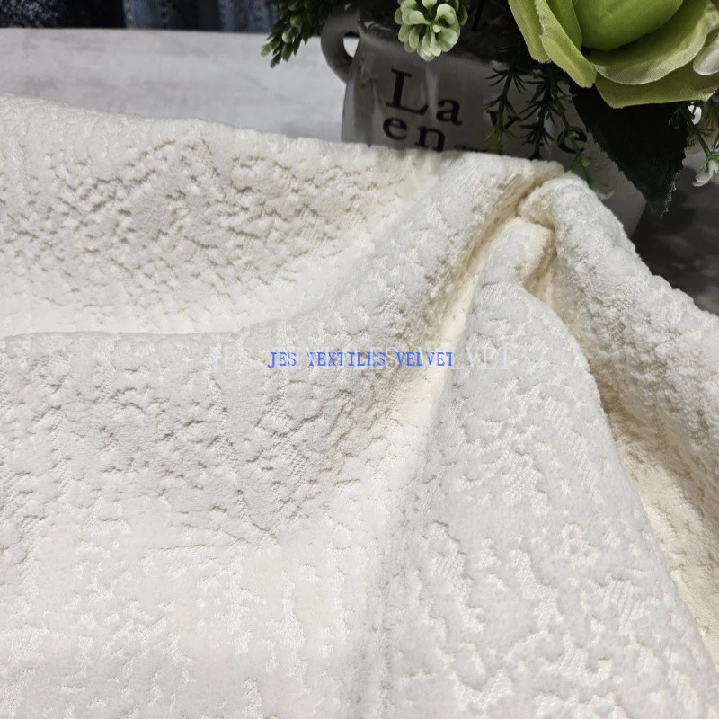 JES1102 원형 뜨개질 조각 염색 자카드 직물 실내장식용